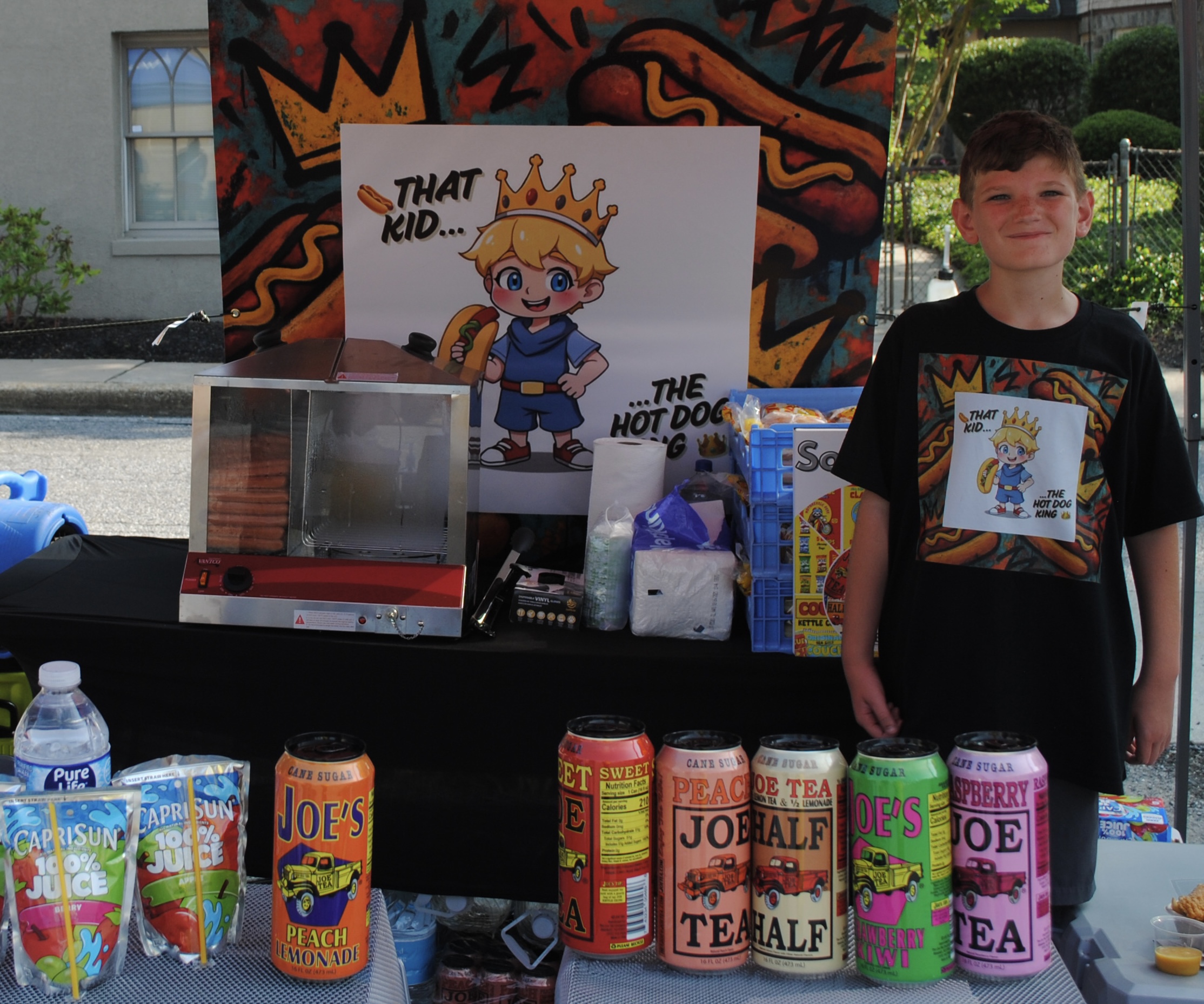 The Kid Who Would Be King–Local Tween Launches Hot Dog Biz