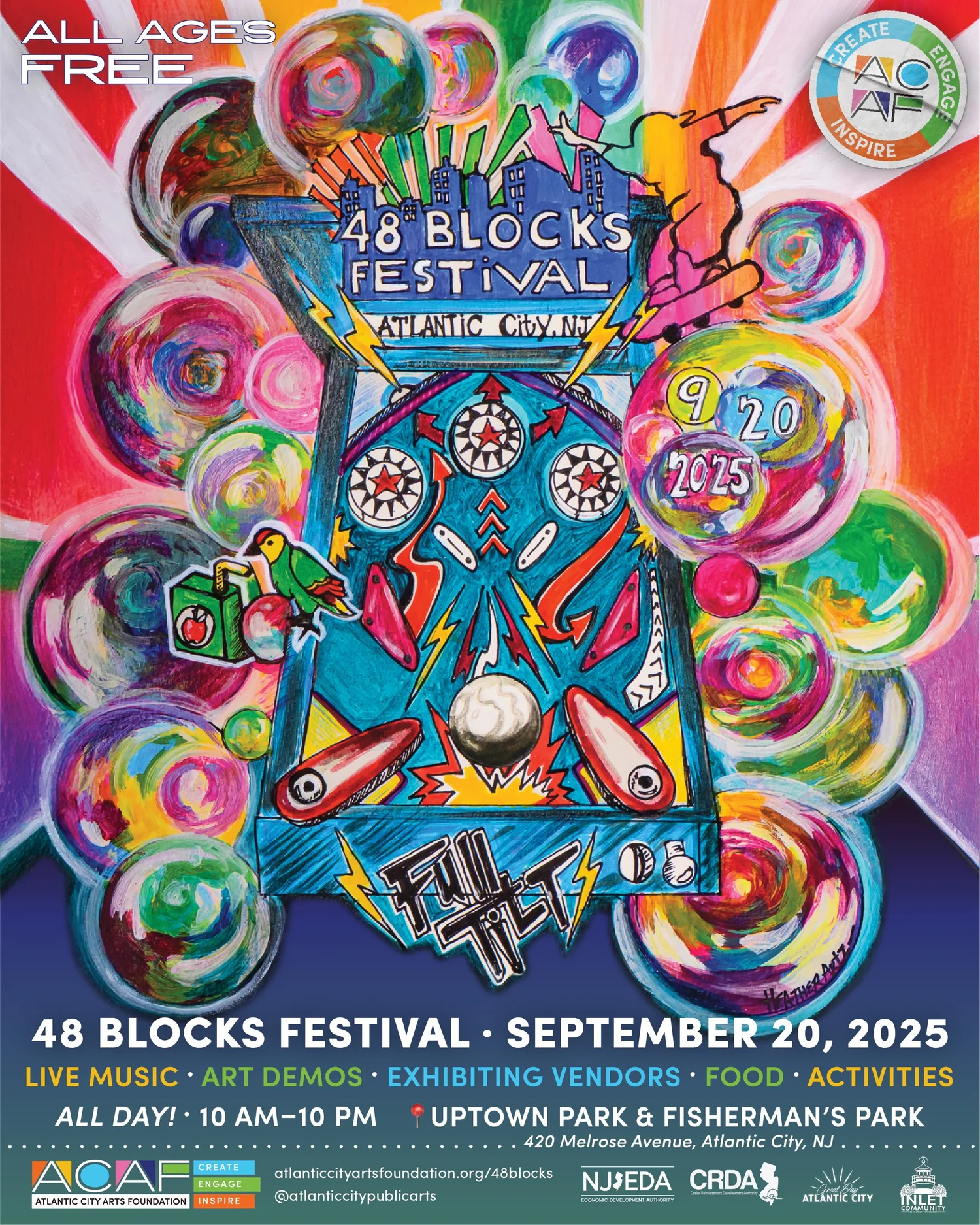 Arts Foundation to Bring Big Art Party Vibe to Atlantic City’s 48 Blocks