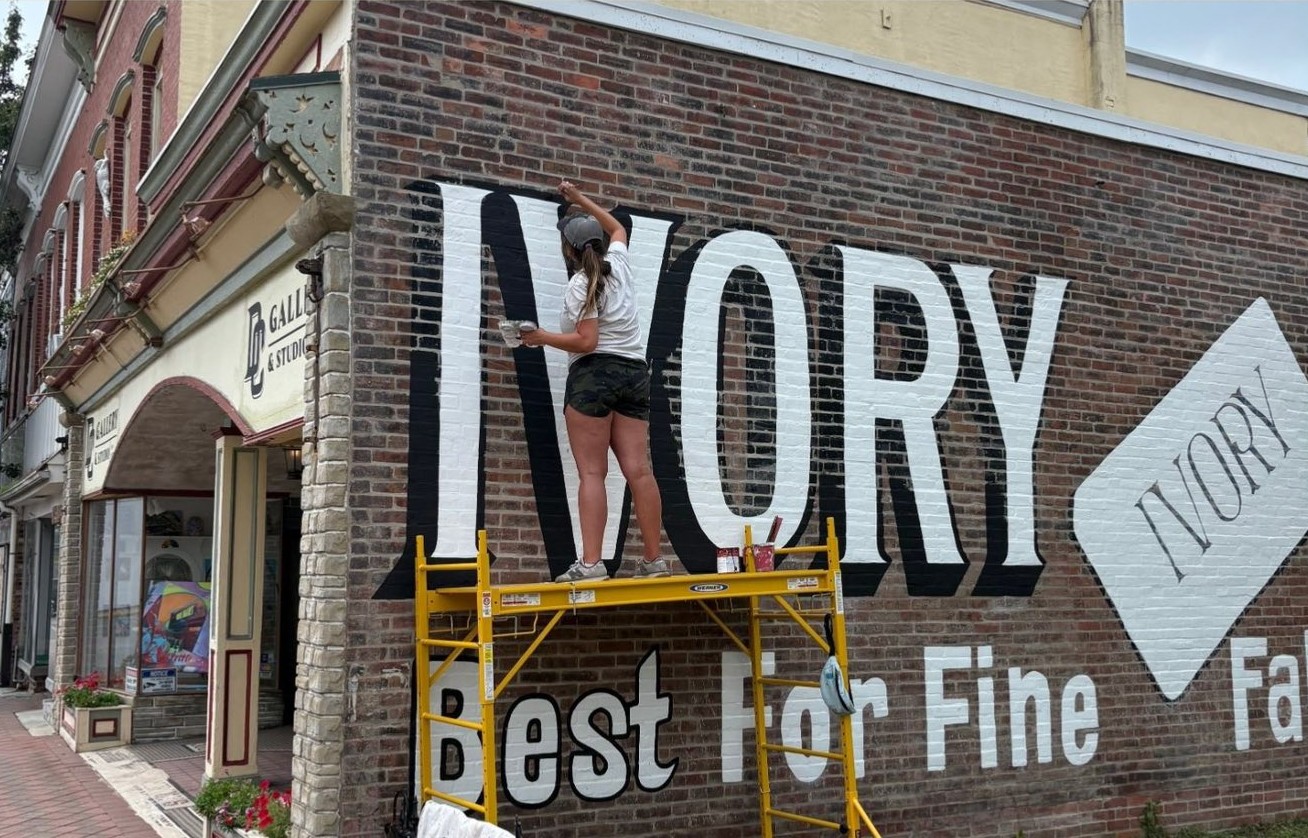 Millville Mural Gets Makeover Ahead of Arts Festival