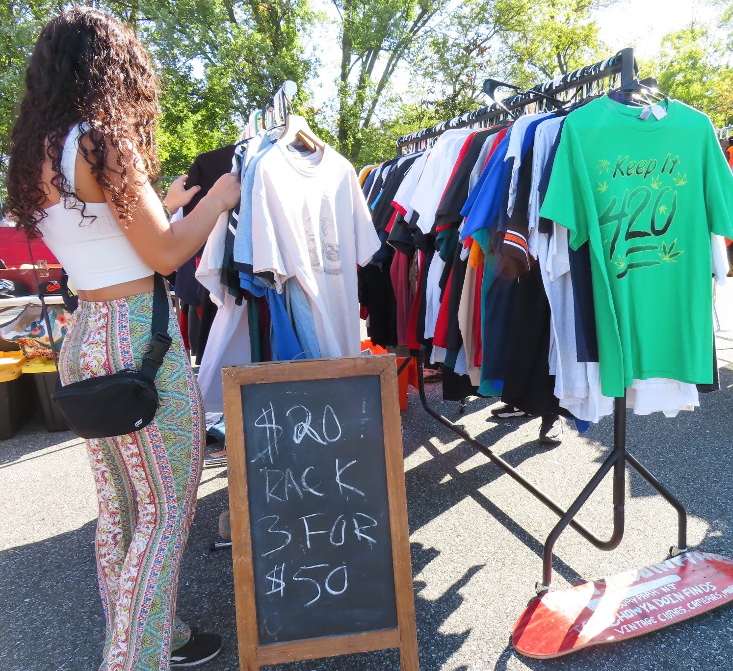 Sustainability and Secondhand Fashion at Rowan Earth Day Event